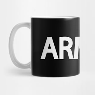 Armor artistic design Mug
